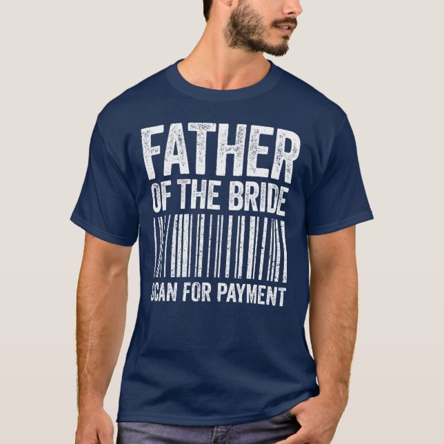 T-shirt Père De L'Épouse Recherche Pour La Famille De Mari (Devant)