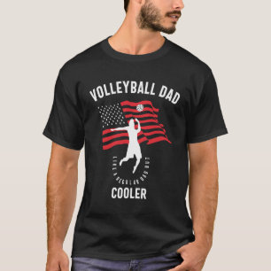 T-shirt Père de volley-ball - Glacière que papa normal