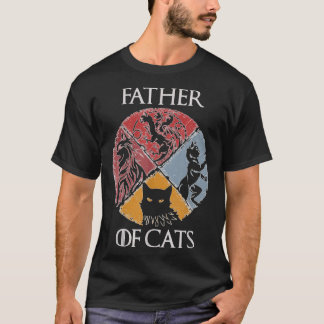T-shirt Père Des Chats