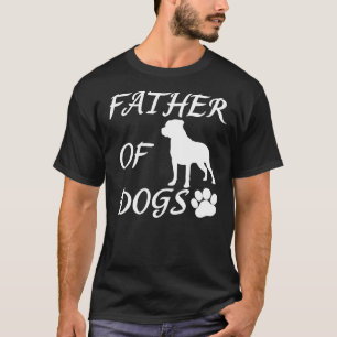 T-shirt Père Des Chiens Rottweiler Aka Rottie Dog