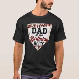T-shirt Père Des Mens Du Boy Baseball Softball F Anniversa