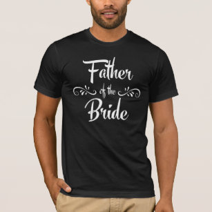 T-shirt Père du dîner drôle de répétition de jeune mariée