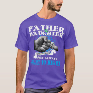 T-shirt Père Et Fille Pas Toujours Oeil À Oeil