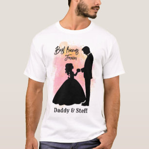 T-shirt Père et fille personnalisés - Meilleurs amis pour