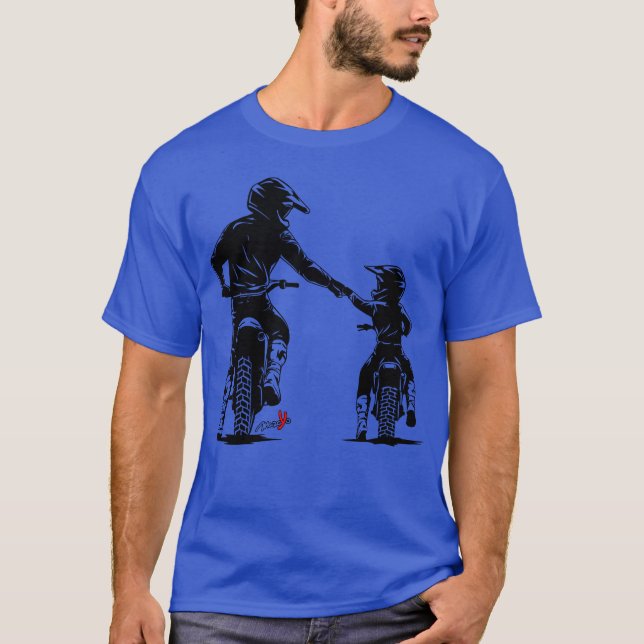 T-shirt Père et Fils Croix garçon (Devant)