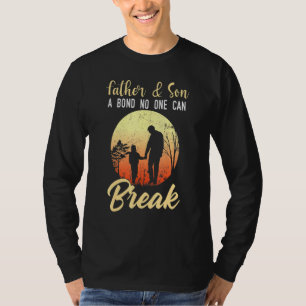 T-shirt Père Et Fils Un Lien Que Personne Ne Peut Casser