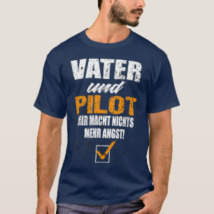 T-shirt Père Et Pilote 1