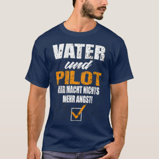 T-shirt Père Et Pilote 1