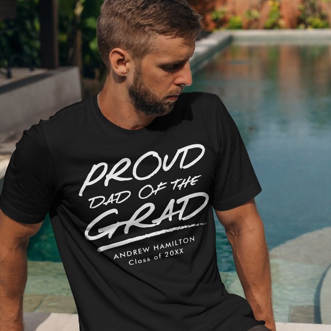 T-shirt Père fier moderne de la Grad (Créateur téléchargé)