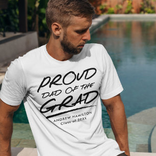 T-shirt Père fier moderne de la Grad