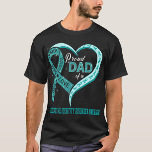 T-shirt Père Fière D'Un Trouble D'Identité Dissociative Gu
