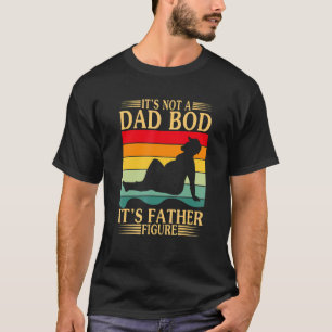 T-shirt Père Figure Mens Ce n'est pas un papa Bod pour pap