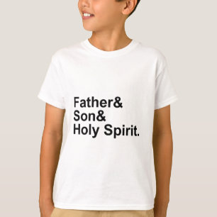T-shirt Père Fils Saint Esprit Dieu de la Sainte Trinité