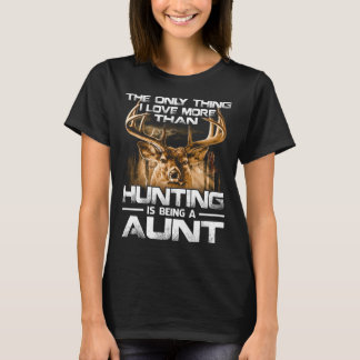 T-shirt Père la seule chose que j'aime plus que la chasse