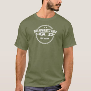 T-shirt Pere Marquette River Michigan Kayak