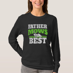 T-shirt Père Mows Best - Jardin Papa Pelouse Jardin