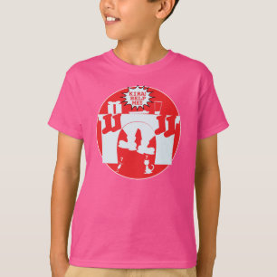 T-shirt Père Noël a attrapé pour Kira