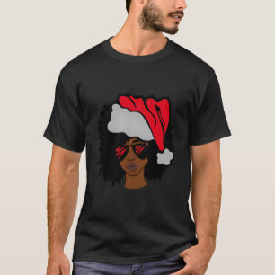 T-shirt Père Noël africain américain