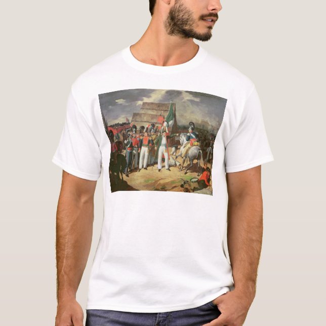 T-shirt Père Noël Anna défie les troupes espagnoles (Devant)