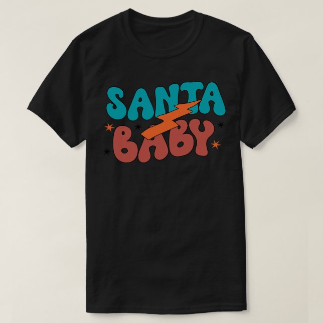 T-shirt Père Noël Baby 7 (Design devant)