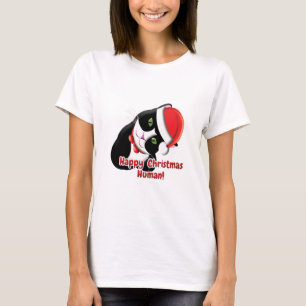 T-shirt Père Noël Cat