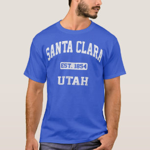 T-shirt Père Noël Clara Utah UT Etat vintage Style sportif