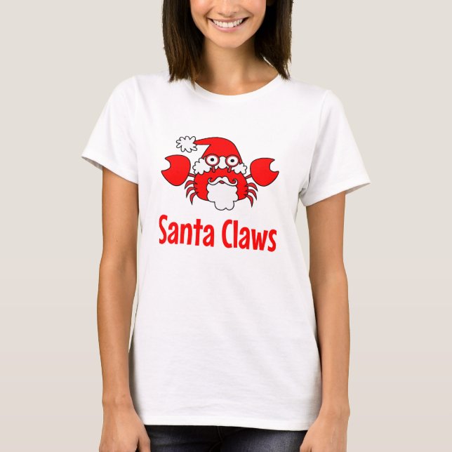 T-shirt Père Noël Claws (Devant)
