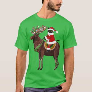 T-shirt Père Noël Claws et Moose