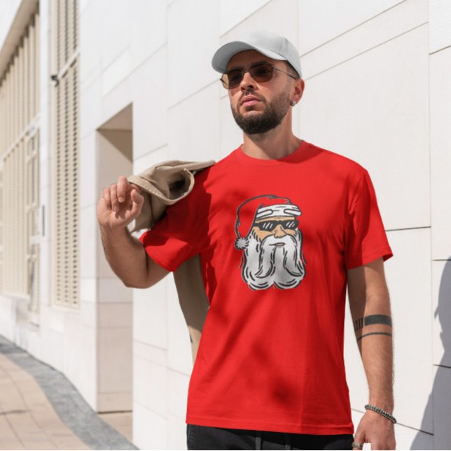 T-shirt Père Noël cool (Créateur téléchargé)