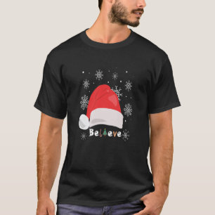 T-shirt père Noël Croit Que Les Pyjamas De Noël Pour Le
