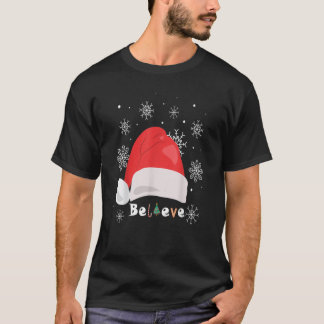 T-shirt père Noël Croit Que Les Pyjamas De Noël Pour Les G