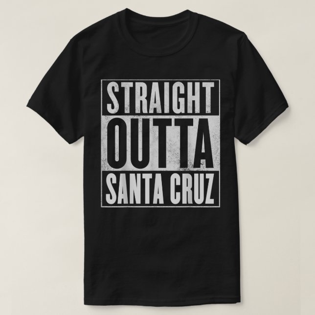 T-shirt Père Noël Cruz DROIT OUTTA PÈRE NOËL CRUZ (Design devant)