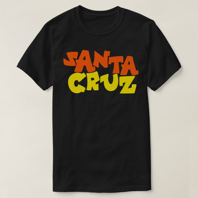 T-shirt Père Noël Cruz Retro Funk Skateboards Gift Skater (Design devant)