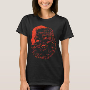 T-shirt Père Noël de Noël vintage cool