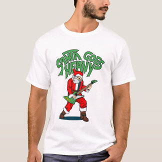 T-shirt Père Noël devient lourd