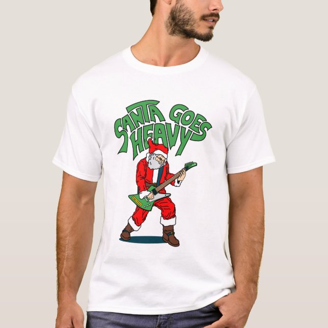 T-shirt Père Noël devient lourd (Devant)