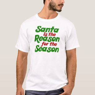 T-shirt Père Noël drôle de Noël humour parodie