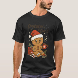 T-shirt Père Noël en pain d'épice trop cuit et trop démodé