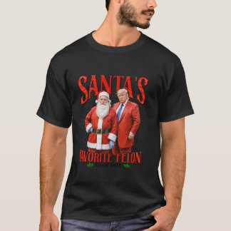 T-shirt Père Noël est le Felon favori depuis 2024 Noël Noë
