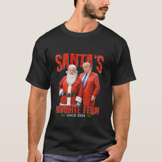 T-shirt Père Noël est le Felon favori depuis 2024 Noël Noë
