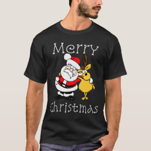 T-shirt Père Noël et cadeau de Noël de meilleurs amis d