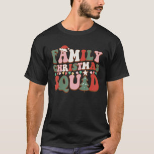 T-shirt Père Noël Family Christmas Squad Correspondant Pyj