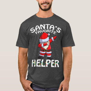 T-shirt Père Noël Favori Helper Christmas 