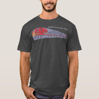 T-shirt Père Noël Fe F3 Set 1948 Carbody Locomotive Train 