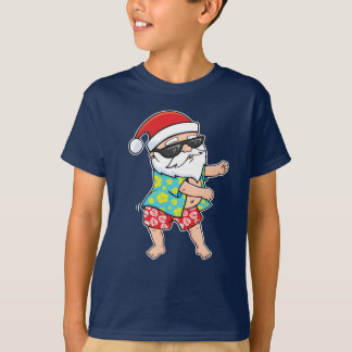 T-shirt Père Noël Flossing
