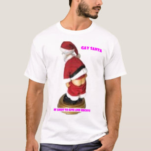 T-shirt père Noël gai 3