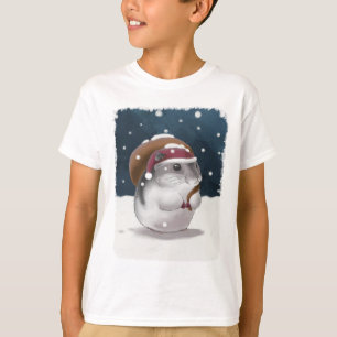 T-shirt Père Noël hamster
