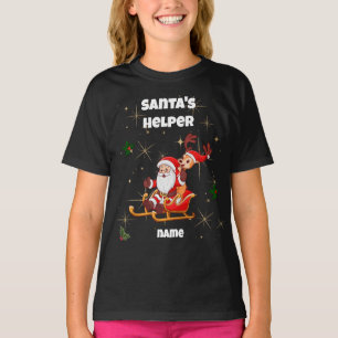 T-shirt père Noël Helper Christmas