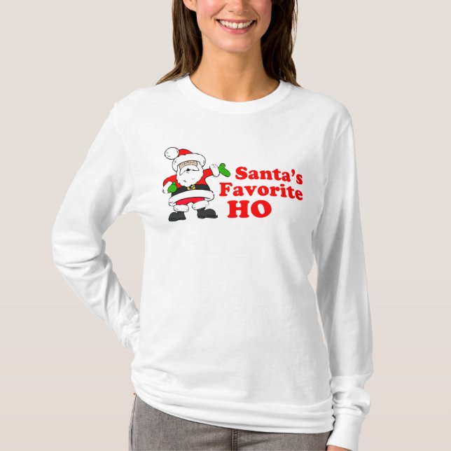 T-shirt Père Noël Ho (Devant)