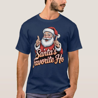 T-shirt Père Noël - Ho favori